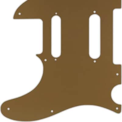 WD Custom Pickguard For Left Hand Fender Deluxe Nashville Telecaster #59 Gold/Clear/Gold