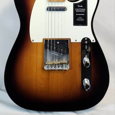Fender Vintera '50s Telecaster, Maple Fingerboard, 2-color Sunburst, w/Gig Bag image 6