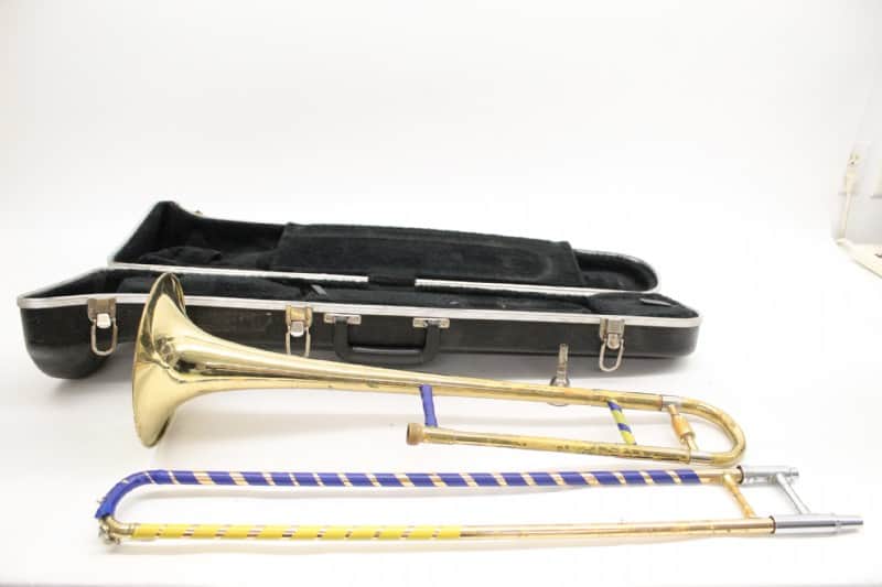 Blessing Scholastic Trombone, USA, Lacquered Brass image 1