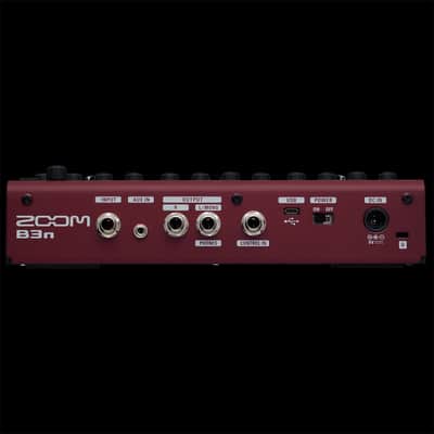 Zoom B3N Multi-Effects Bass Processor 2010s - Red image 3