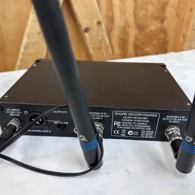 Shure ULXP4 / ULX2-M1 SM58 Wireless Microphone System 662-698MHz image 7