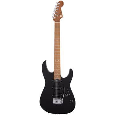 Charvel DK22 SSS 2PT CM Electric Guitar, Gloss Black image 2