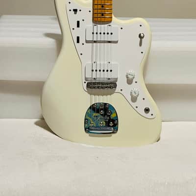 Fender Custom Shop Jazzmaster Relic with matching headstock - rare & unplayed Arctic White finish image 1