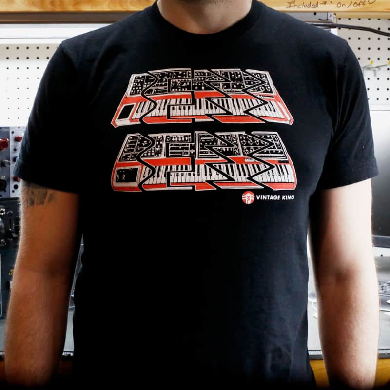 Vintage King T-Shirt Moog One vs MemoryMoog  - Small image 1