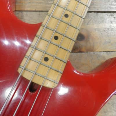 Quest p bass 1980-90s - Red image 5