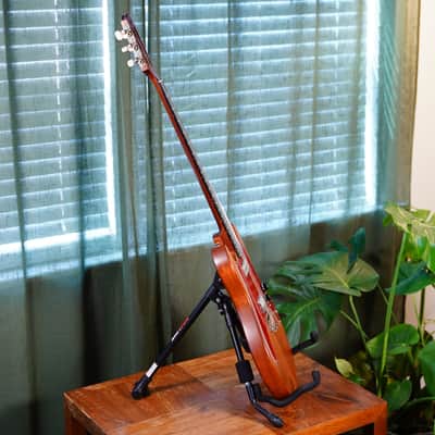 Moar Dolly 2025 Handmade Danish Boutique Guitar | Roasted Mahogany | Hand-Wound P90 & Mini Humbucker | Rare image 3