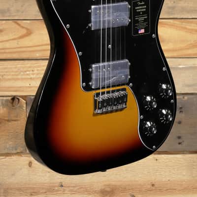 Fender American Vintage II 1975 Telecaster Deluxe Electric Guitar 3-Color Sunburst w/ Case "Mint Condition" image 2