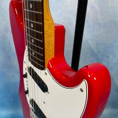2011 Fender Mustang ‘69 Vintage Reissue MG69/MH Dakota Red + Headstock, Japan MIJ image 6