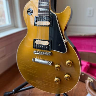 2026 Gibson Custom Shop Les Paul Standard ‘57 Reissue R7 Murphy Light Aged Limited Edition - Double Gold Dark Back image 2