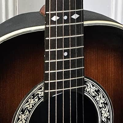 Ovation Folklore/Josh White 1976 - sunburst image 3