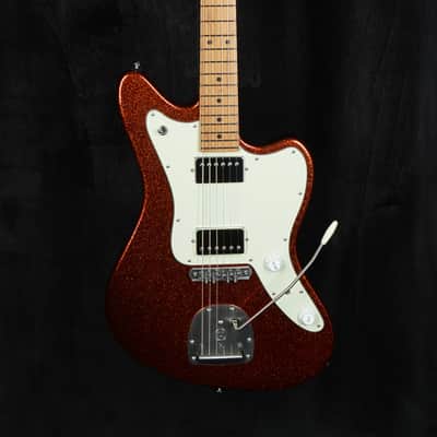Suhr Custom Classic JM in Orange Sparkle with Mastery Bridge and Vibrato image 3