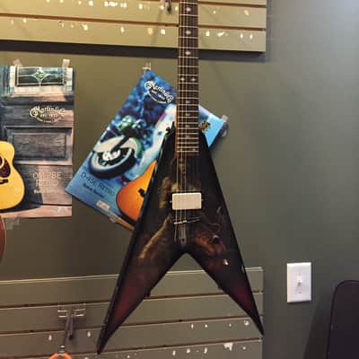 BC Rich Limited Edition Body Art Collection JR V Electric Guitar w/ EMG + Case image 1