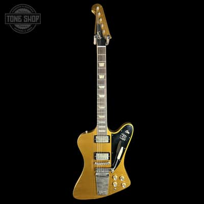 Gibson Custom Dealer Select 1963 Firebird V Double Gold Ultra Light Aged w/case 407683 image 3
