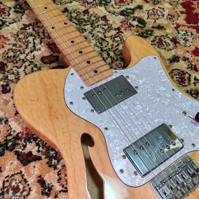 2007 Fender Japan TN-72 Thinline Telecaster Natural Reissue CIJ image 8