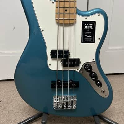Fender Player Jaguar Bass with Maple Fretboard - Tidepool image 2