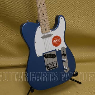 037-8202-502 Squier by Fender Affinity Telecaster Guitar, Maple Lake Placid Blue 0378202502