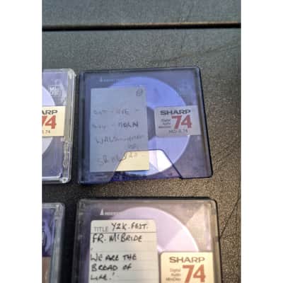 Sharp MD-R74 - Violet X 4 – MiniDisc - Good w/ Soft Case image 5