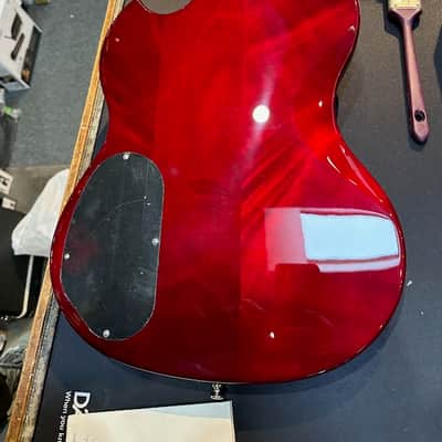 Guild Polara Deluxe Electric Guitar - Cherry Red image 10