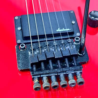 🔥RARE🔥 1987 Charvel Model 2 Red~ MIJ 80s Made In Japan~ JT6 Floyd Rose/Jackson image 7