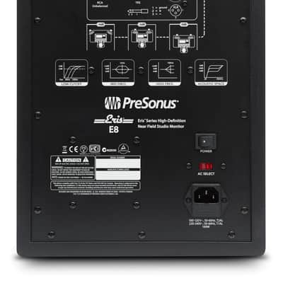 PreSonus Eris Studio 8 Active Studio Monitors - single unit, Black image 2