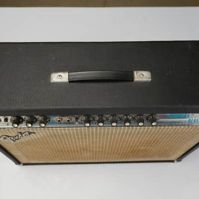 1974 Fender Vibrolux Reverb 40W 2x10" Guitar Combo Amplifier #55930 image 9