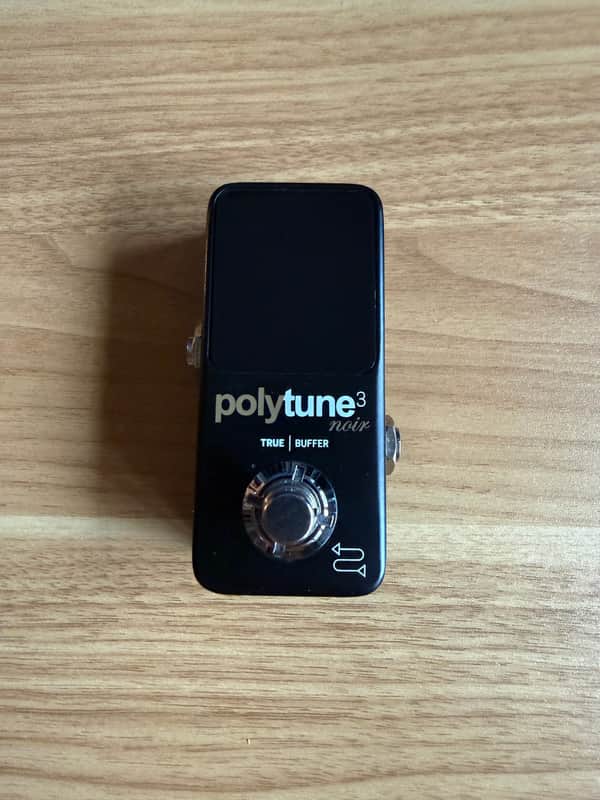 TC Electronic Polytune 3 Noir Mini Polyphonic Tuning Pedal 2019 - Present - Black image 1