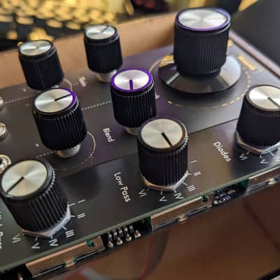 Ritual Electronics Miasma Distortion + Crime II Expander (LP, HP, All-Diodes Knobs) - Black image 5