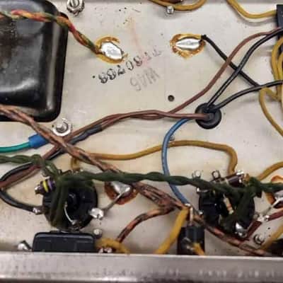 Fender Pro Reverb 2-Channel 40-Watt 2x12" Guitar Combo 1965 - 1967 - Black Panel image 7