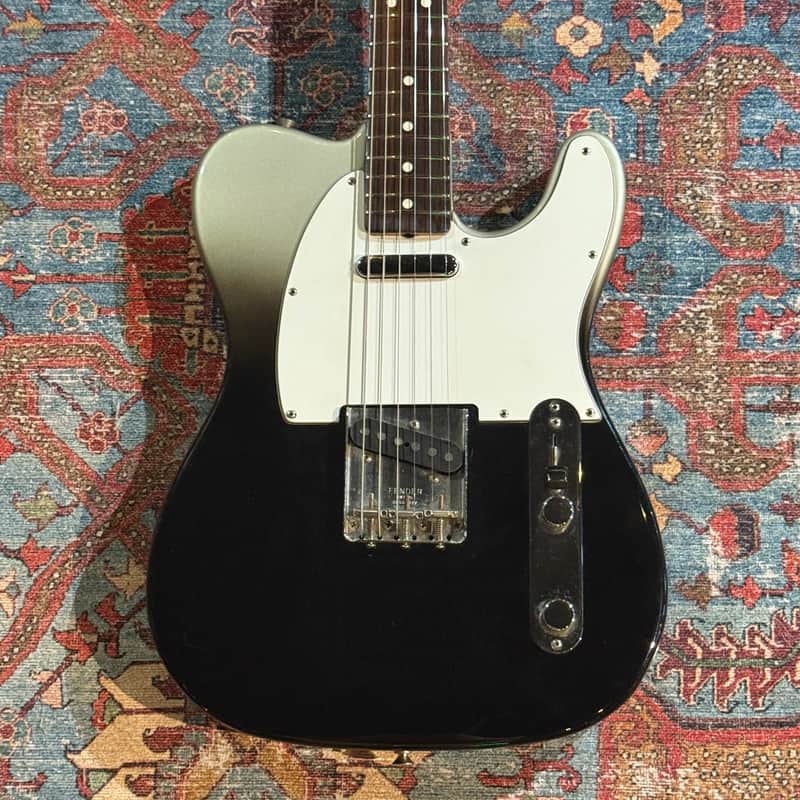 1982 Fender Telecaster with Rosewood Fretboard - Black Stratoburst image 1