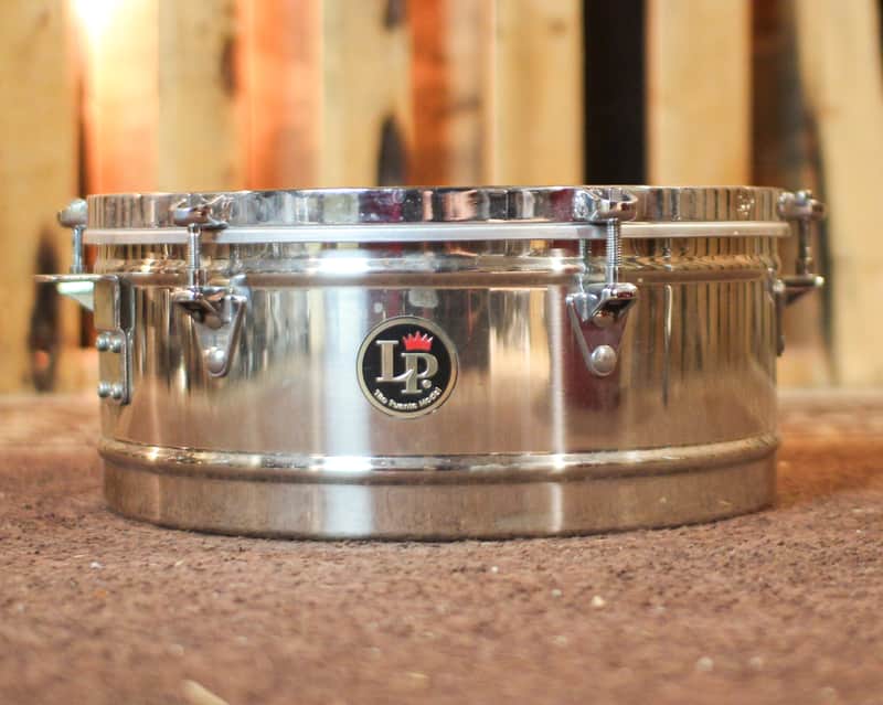 Used LP 14" Tito Puente Signature Stainless Steel Timbale image 1