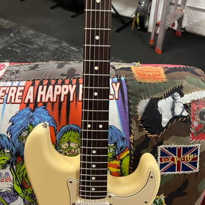 Fender Stratocaster 60th anniversary 2000s - Creme / Olympic white image 3