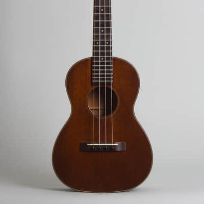 C. F. Martin  Style 1-T Tenor Ukulele,  c. 1960, tweed hard shell case. image 1