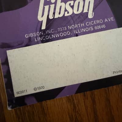 1979 original full Gibson acoustic catalog Hummingbird Dove  1970 - 1971 - Original image 8