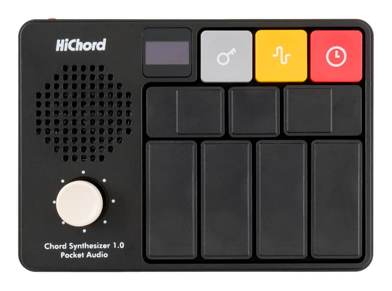 Pocket Audio HiChord Compact Chord Synthesizer - Aluminum (Jet