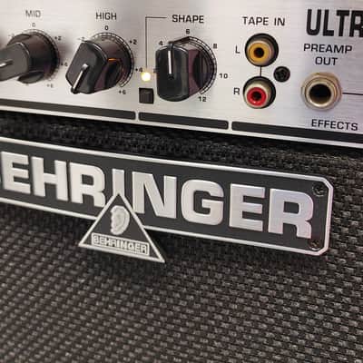 Behringer BX300 Ultrabass 30-Watt 1x10" Bass Combo Amp 2000's - Black image 4
