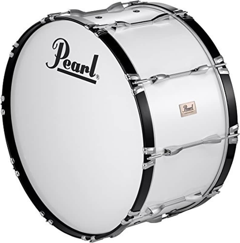 Pearl Competitor Series 28"x14" Bass Drum, Pure White (CMB2814N/C33) image 1
