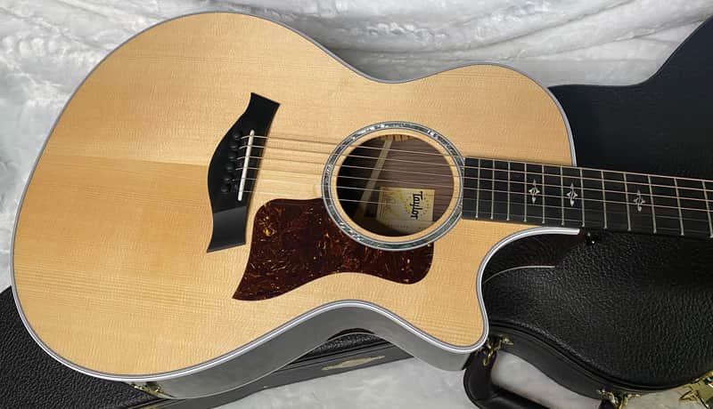 NEW! Taylor 412ce V-Class Acoustic-Electric Guitar - Natural - Authorized Dealer - 4.65 lbs - G06276 image 1