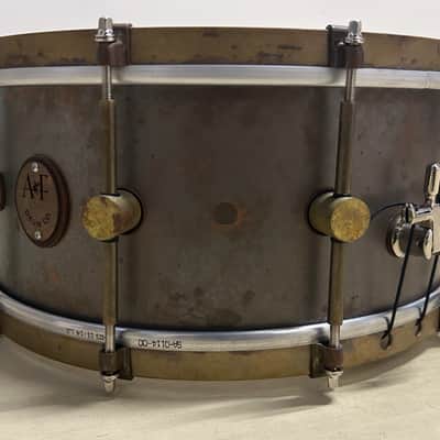 A&F Raw Brass 14" x 6.5" Snare Drum image 2