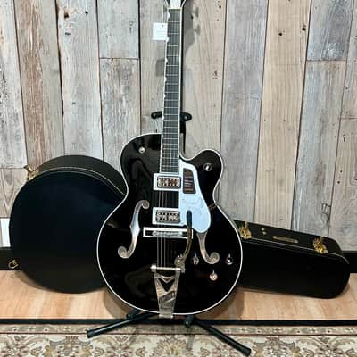 "New" Gretsch Professional Black Falcon Hollowbody Electric Guitar, Black,  Includes Pro Setup, Help Support Small Business & Buy It Here ! In Stock image 15