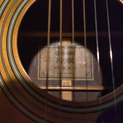'74 Yamaha...FG-360 (EX)~MIJ  [Green Label] image 8