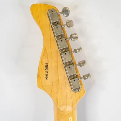 Early 2000s Fernandes HSS Super Strat Quilt Maple Top w/ Gigbag image 11