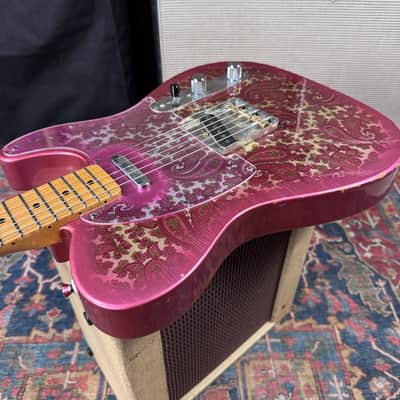 Riggio Tango Pink Paisley Alder Route 66 PUs by Joe Riggio - 2021 image 14
