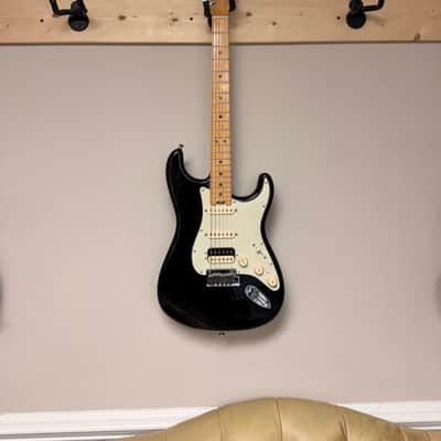 2016 Fender American Elite Stratocaster HSS Shawbucker with Maple Fretboard  - Mystic Black image 1