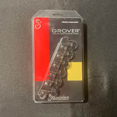Grover 205BN6 Mini Rotomatics® - 6-In-Line Tuners | Machine Heads - Black Nickel image 1