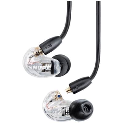 Shure AONIC 215 Sound Isolating Earphones, Clear image 1