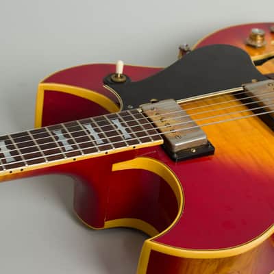 Gibson  Barney Kessel Custom Arch Top Hollow Body Electric Guitar (1966), ser. #530802, original black hard shell case. image 15