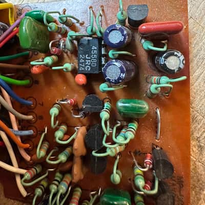 Ibanez TS9 Tube Screamer (Silver Label) 1983 - 1984 - Green image 7