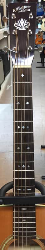 Used Recording King RO-26 000 Size Acoustic Guitar All Solid Wood