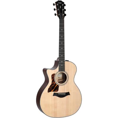Taylor 314ce Grand Auditorium Acoustic-Electric Guitar, Left-Handed (with Case), Natural image 7