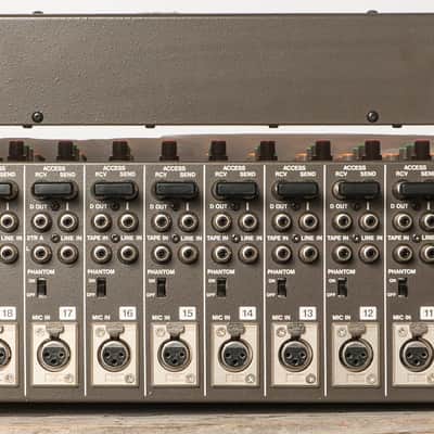 Tascam M520 20/8/2/16 vintage analog mixing console with power supply, and cable image 8